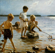 Boys On The Shore