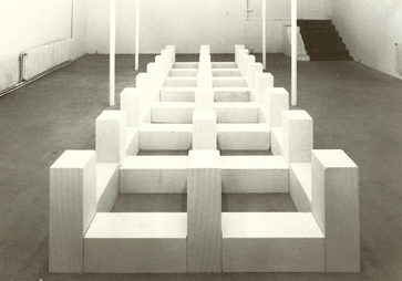 Work done by Carl Andre