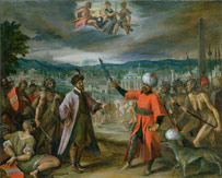 Allegory of the Turkish Wars-The Declaration of War at Constantinople