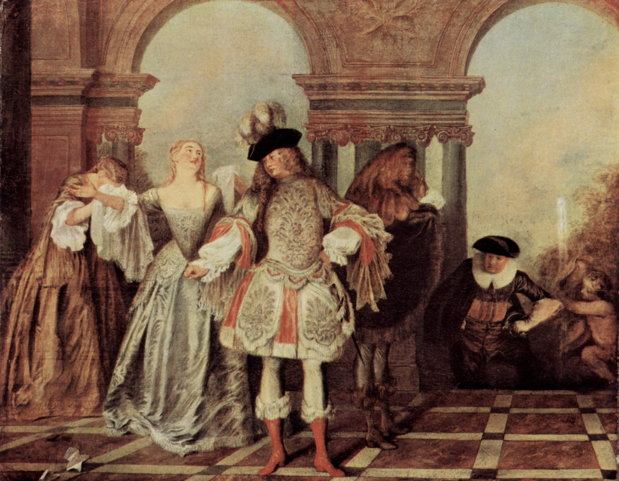Work done by Jean-Antoine Watteau