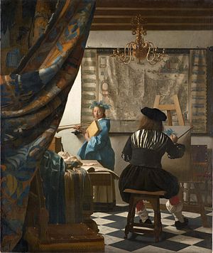 Art of Painting by Johannes Vermeer