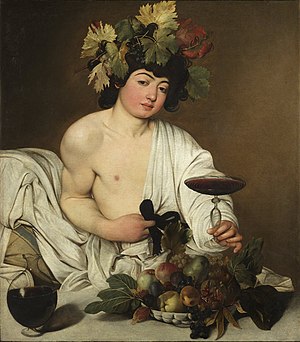 Bacchus by Michelangelo Merisi da Caravaggio