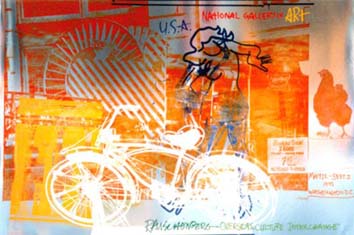 Work done by Robert Rauschenberg