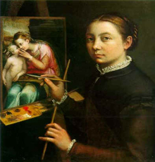 Work done by Sofonisba Anguissola