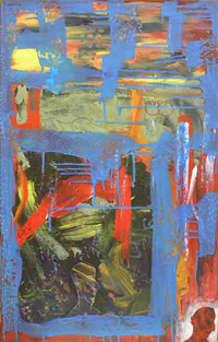 Acrylic on Canvas by Sudip Ghose