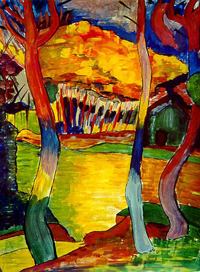 Fauvism painting style