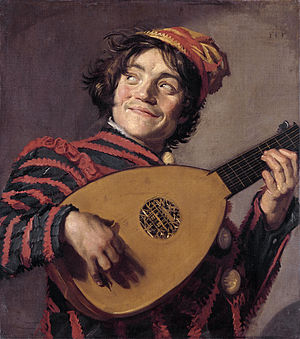 the lute player by Frans Hals