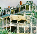 Mansard Roof-Edward Hopper