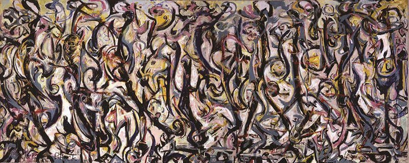 Mural by Jackson Pollock