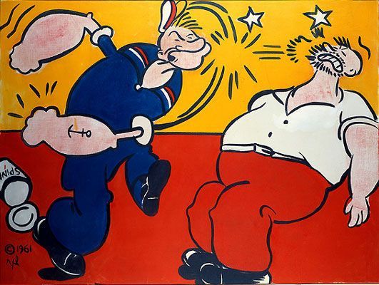 Popeye by Roy Lichtenstein