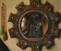 arnolfini portrait in detail